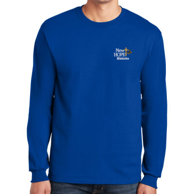 Gildan Ultra Cotton 100% US Cotton Long Sleeve T Shirt Thumbnail