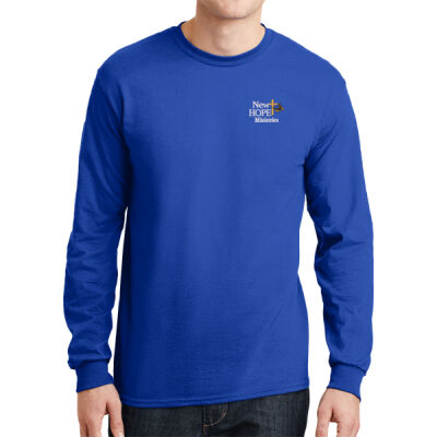 Gildan DryBlend 50 Cotton/50 Poly Long Sleeve T Shirt Thumbnail