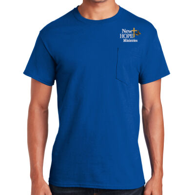 Gildan Ultra Cotton 100% US Cotton T Shirt with Pocket Thumbnail